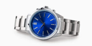 Luxury Watch Isolated On White Background. With Clipping Path. B