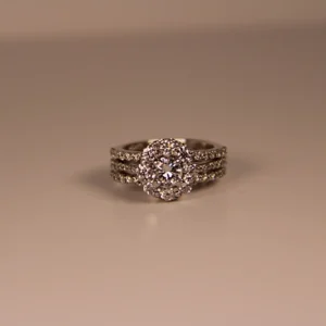 110 10085 Flower Dia Bridal Soldered