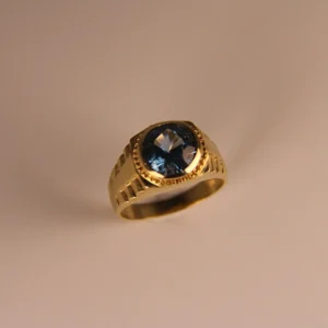 190 10024 Gents Blue Stone