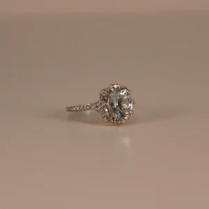 190 10078 Auqa & Dia Ring