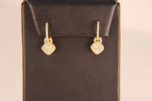 240 10003 Dia Drop Earrings