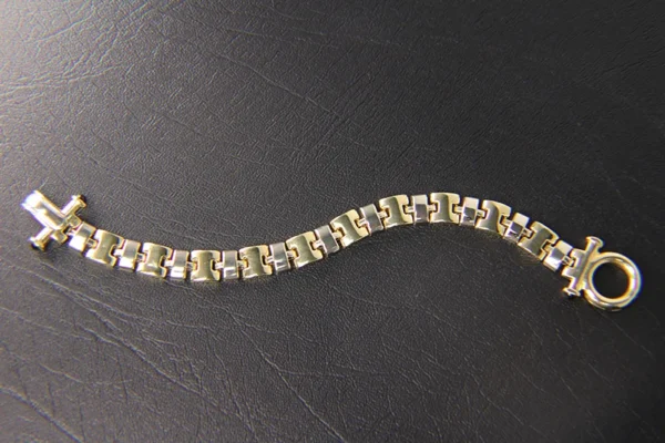 325 10028 2 Tone Link Bracelet