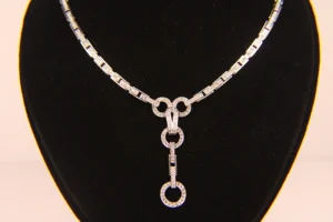 440 10000 5ct Link Necklace