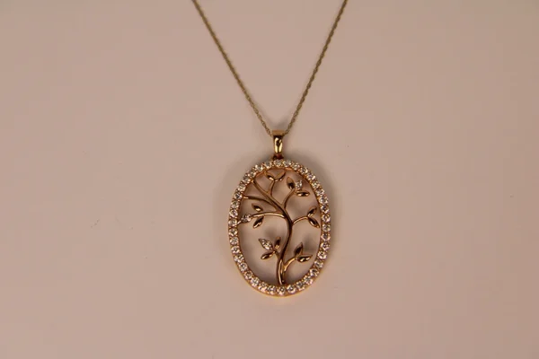 555 10000 Rose Tree Of Life Pendant