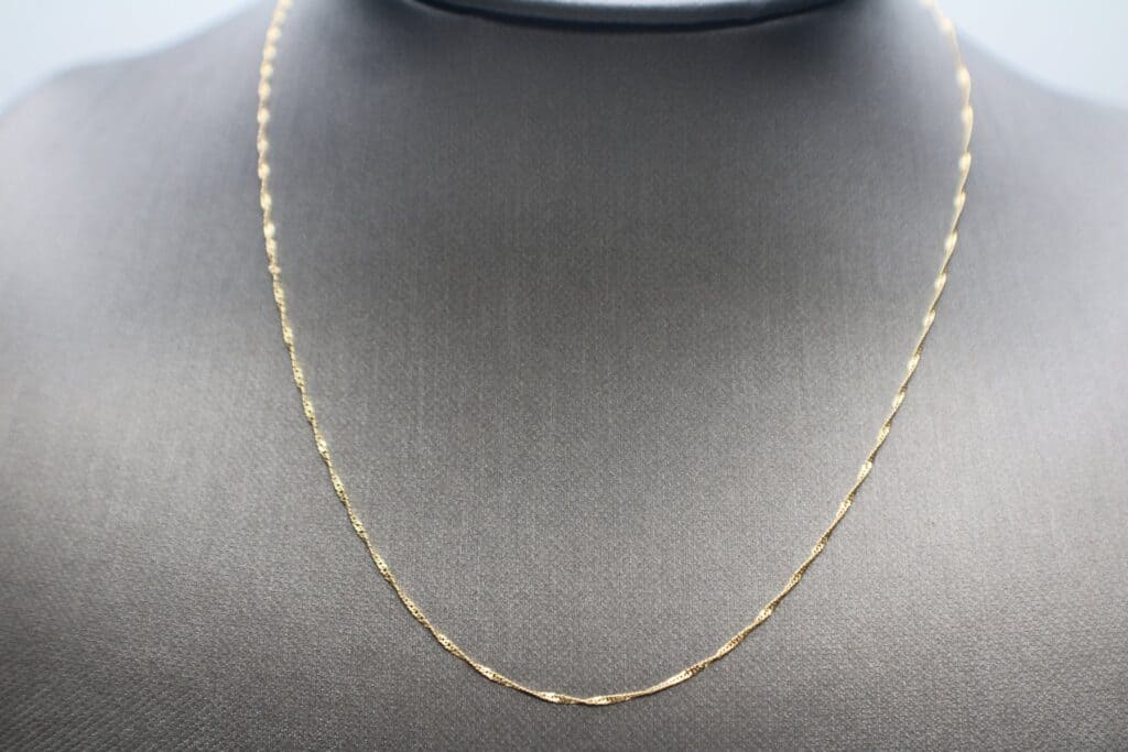 14KY Singapore Chain 16"