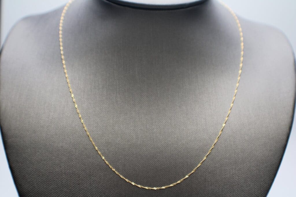 14KY Singapore Chain 18"